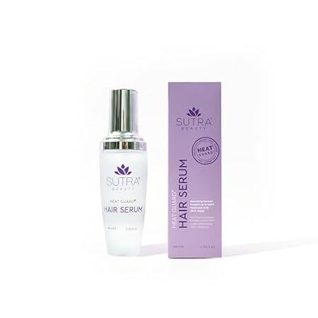 SUTRA Heat Guard Hair Serum for Rejuvenating Dry， Damaged
