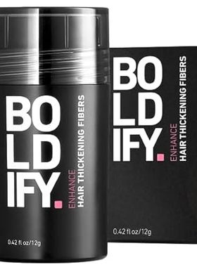 BOLDIFY Hair Fibers (12g) Fill In Fine and Thinning Hair