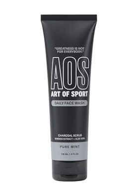 Art of Sport Daily Face Wash， With Detoxifying Charcoal，