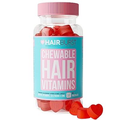 HAIR BURST Biotin Gummies for Healthier Hair Growth， Redu