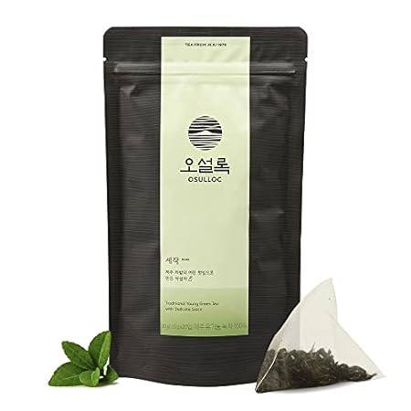 OSULLOC Sejack Green Tea (Nuts， Orchid) | Korean Premium