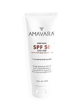 Tinted Mineral Sunscreen SPF 50， Physical Zinc Based Sunb
