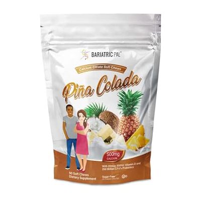 BariatricPal Sugar-Free Calcium Citrate Soft Chews 500mg