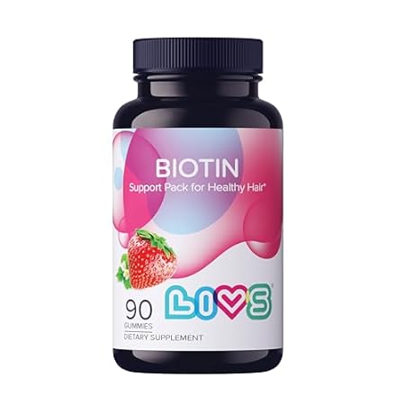 Biotin - Biotin Gummies， Gummy Vitamin for Hair， Skin， an