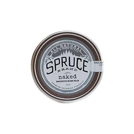 Spruce， Beard Balm Unscented， 2 Fl Oz