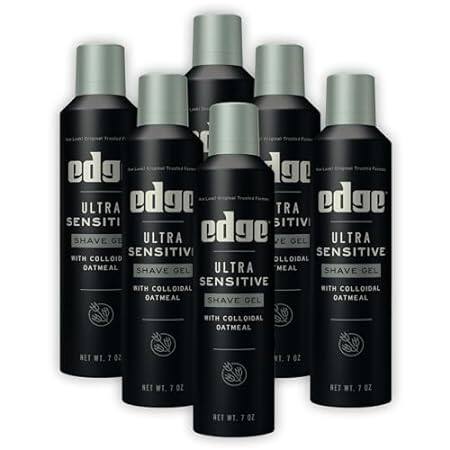 Edge Shave Gel for Men， Ultra Sensitive with Colloidal Oa