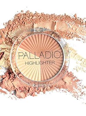 Palladio Sunkissed Highlighter， Creamy Soft Makeup Powder