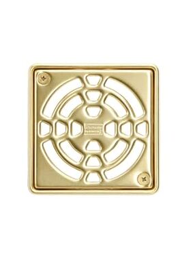 Schluter Kerdi-Drain Classic Shower Grate Kit with Integr