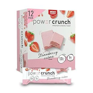 Power Crunch Protein Wafer Bars， High Protein Snacks with