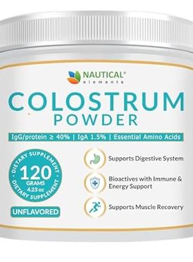 Colostrum Powder - Over 40% IgG - First 4-6 Hour Milking