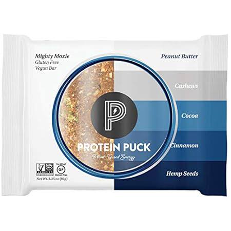 Protein Puck Plant Based Bars | Snacks with 17 grams of V