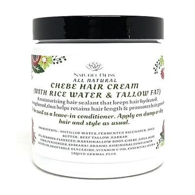 Chebe Hair Growth Cream|Leave in Conditioner|With Ferment