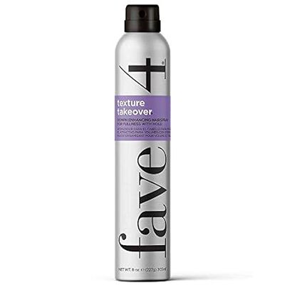 fave4 hair Texture Takeover Hairspray， Oomph Enhancing Te