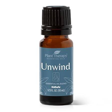 Plant Therapy Unwind Essential Oil Blend 10 mL (1/3 oz) 1