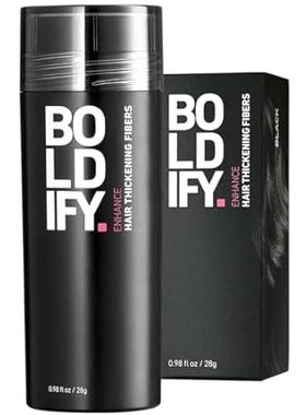 BOLDIFY Hair Fibers (28g) Fill In Fine and Thinning Hair