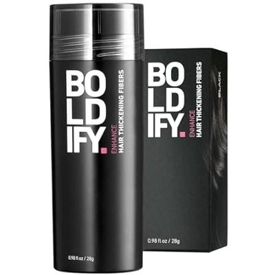 BOLDIFY Hair Fibers (28g) Fill In Fine and Thinning Hair