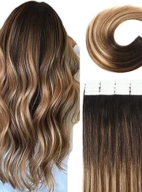 VINBAO Tape in Hair Remy Human Hair Skin Weft Hair Extens