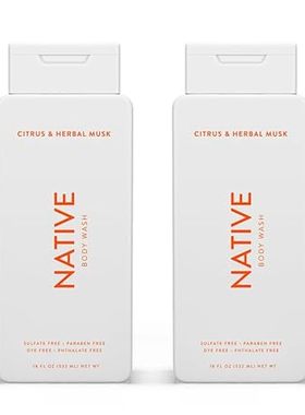 Native Body Wash Contains Naturally Derived Ingredients |