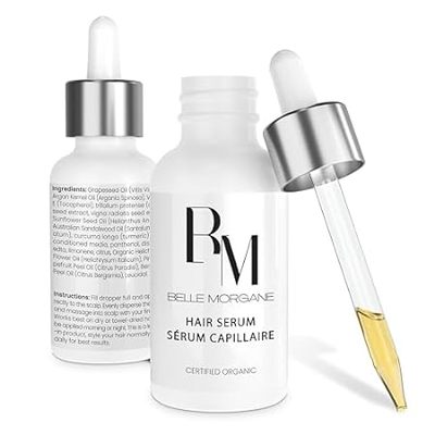 Hair Growth Serum， 1 oz， Organic Hair Serum for Hair Loss