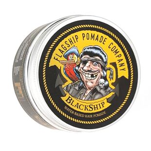 FLAGSHIP Handmade BlackShip Water Based Hair Pomade Stron