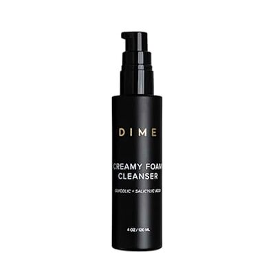 DIME Beauty Creamy Foam Cleanser， Foaming Face Wash， Dail