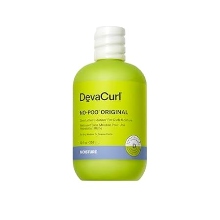 DevaCurl No-Poo Original Zero Lather Cleanser For Rich Mo