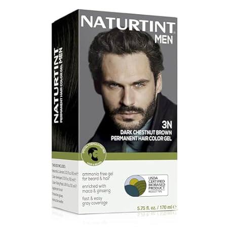 Naturtint Mens Permanent Hair Color 3N Dark Chestnut Brow