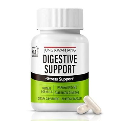 JungKwanJang Digestive Wellness Support - Papain 400mg， A