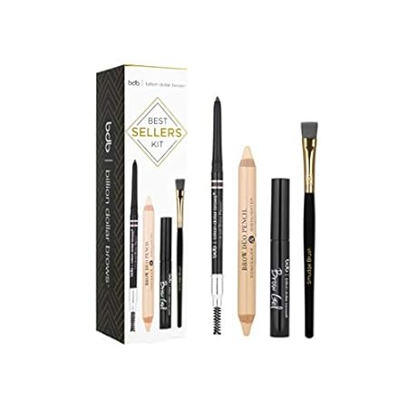 Billion Dollar Brows Best Sellers Kit， Includes Universal
