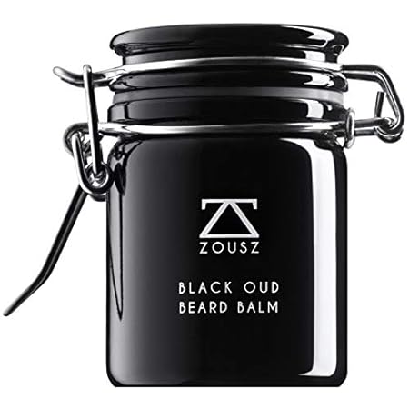 Black Oud Beard Balm for Men， Moisturizing Beard Butter &