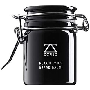 Black Oud Beard Balm for Men， Moisturizing Beard Butter &