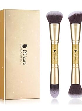 DUcare Makeup Brushes Duo End Foundation Powder Buffer an