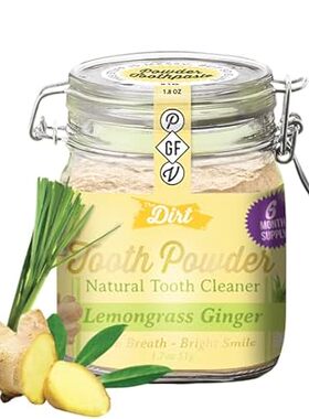 THE DIRT Tooth Powder - Natural Fluoride-Free Toothpaste