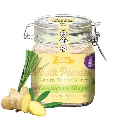 THE DIRT Tooth Powder - Natural Fluoride-Free Toothpaste