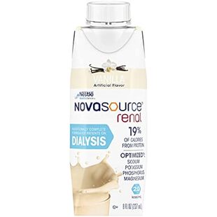 NOVASOURCE (2.0 kcal/mL) RENAL Vanilla Formula for Patien