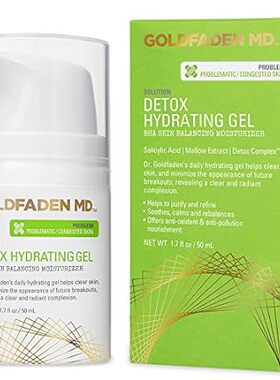 GOLDFADEN MD Detox Hydrating Gel for Face | BHA Skin Bala