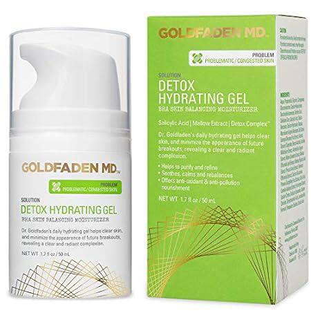 GOLDFADEN MD Detox Hydrating Gel for Face | BHA Skin Bala
