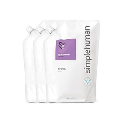 simplehuman Lavender Moisturizing Liquid Hand Soap Refill
