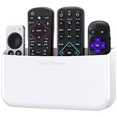 TotalMount Hole-Free Remote Holder – Eliminates Need to D