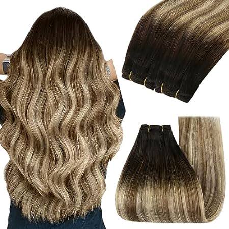 YoungSee Sew in Hair Extensions Double Weft Hair Extensio