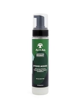As I Am Rosemary Styling Mousse 8 Fl Oz (237 ml)