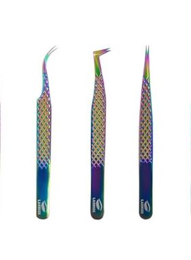 UM Supplies Eyelash Extension Tweezers pack of 5 | Profes