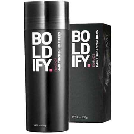 BOLDIFY Hair Fibers (56g) Fill In Fine and Thinning Hair