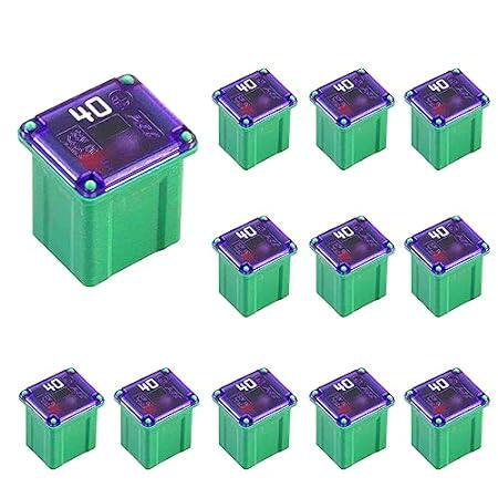 Tiooka 40A JCASE Car Fuse Automotive FMX Fuse Low Profile