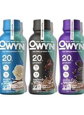 OWYN Plant Based Protein Shake， 20g Vegan Protein from Or