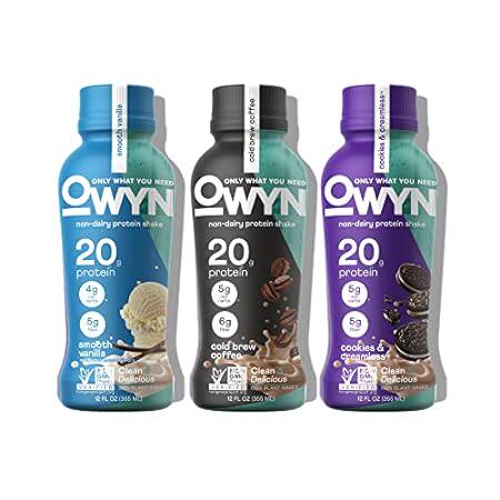 OWYN Plant Based Protein Shake， 20g Vegan Protein from Or