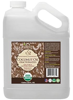US Organic Fractionated Coconut Oil Bulk Pack， USDA Certi