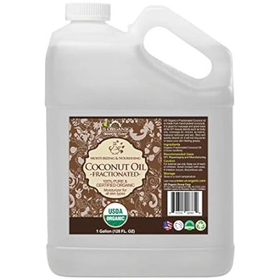 US Organic Fractionated Coconut Oil Bulk Pack， USDA Certi