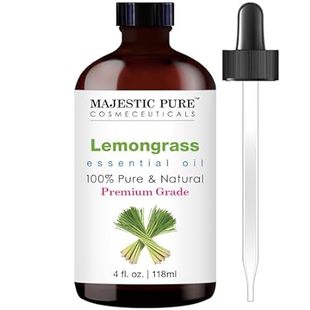 MAJESTIC PURE Lemongrass Essential Oil | 100% Pure and Na