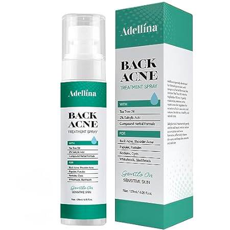 Back Acne Treatment Spray， Back Acne Spray， Body Acne Tre